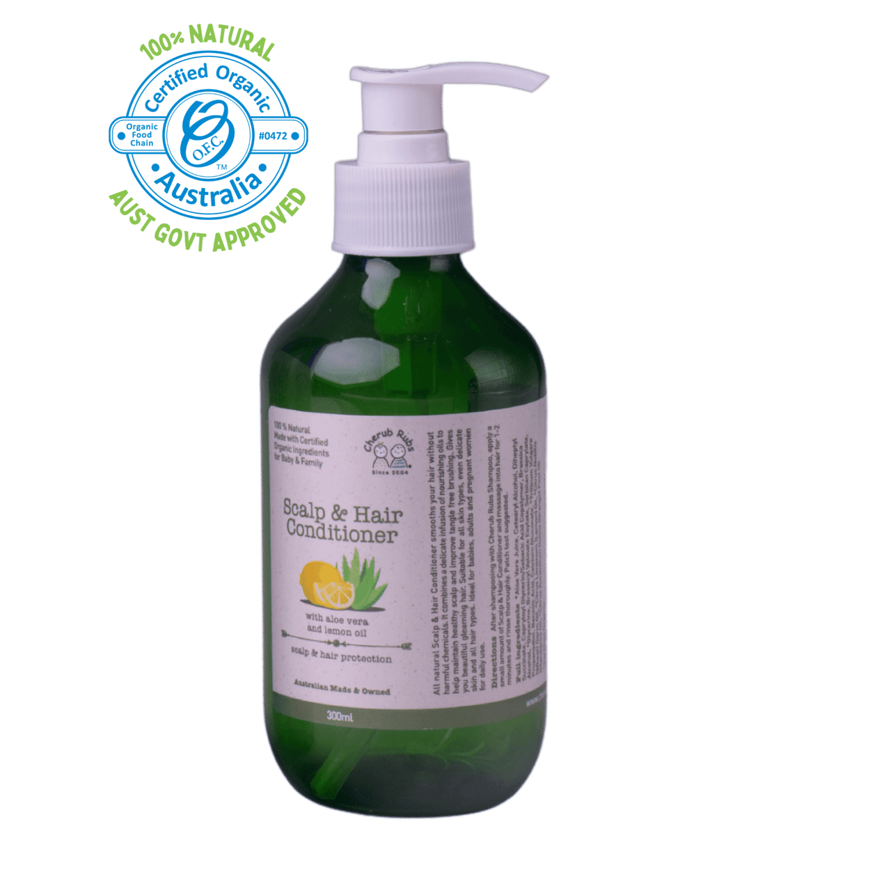 All natural skincare. Scalp and hair conditioner.