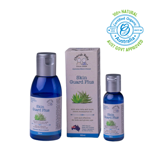 Skin Guard Plus, a natural skincare range help to keep away the mozzies.