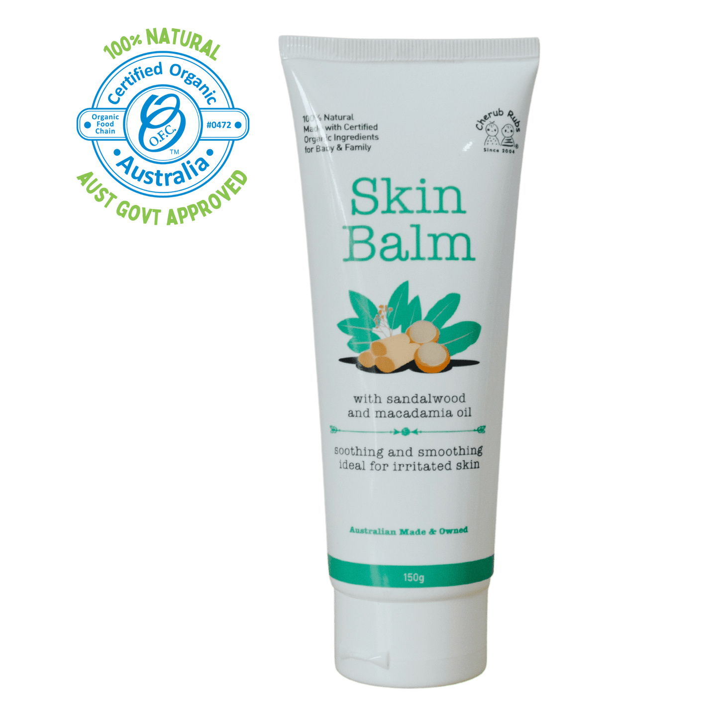 Skin Balm: Certified organic skincare for sensitive skin 150g