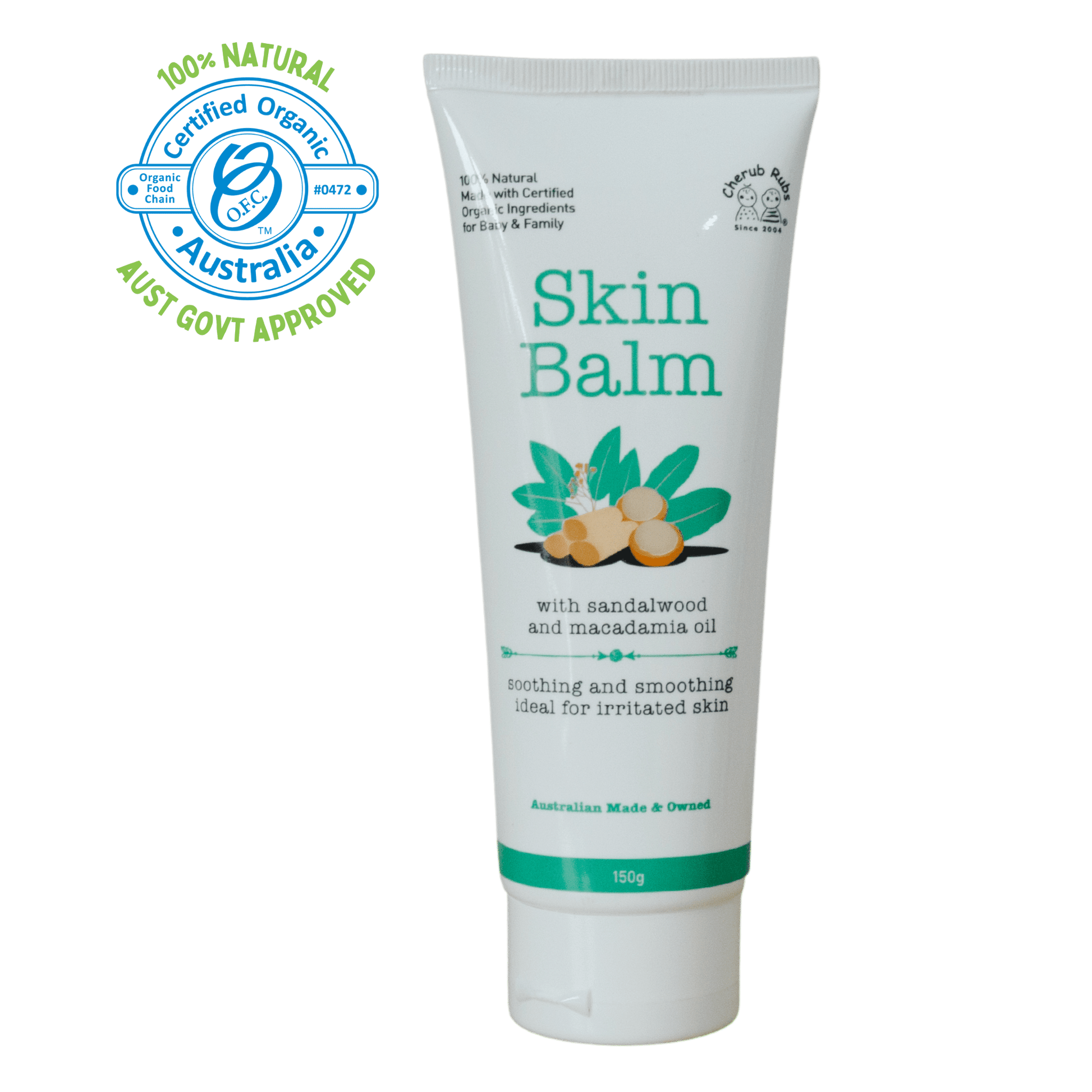 Skin Balm: Certified organic skincare for sensitive skin 150g