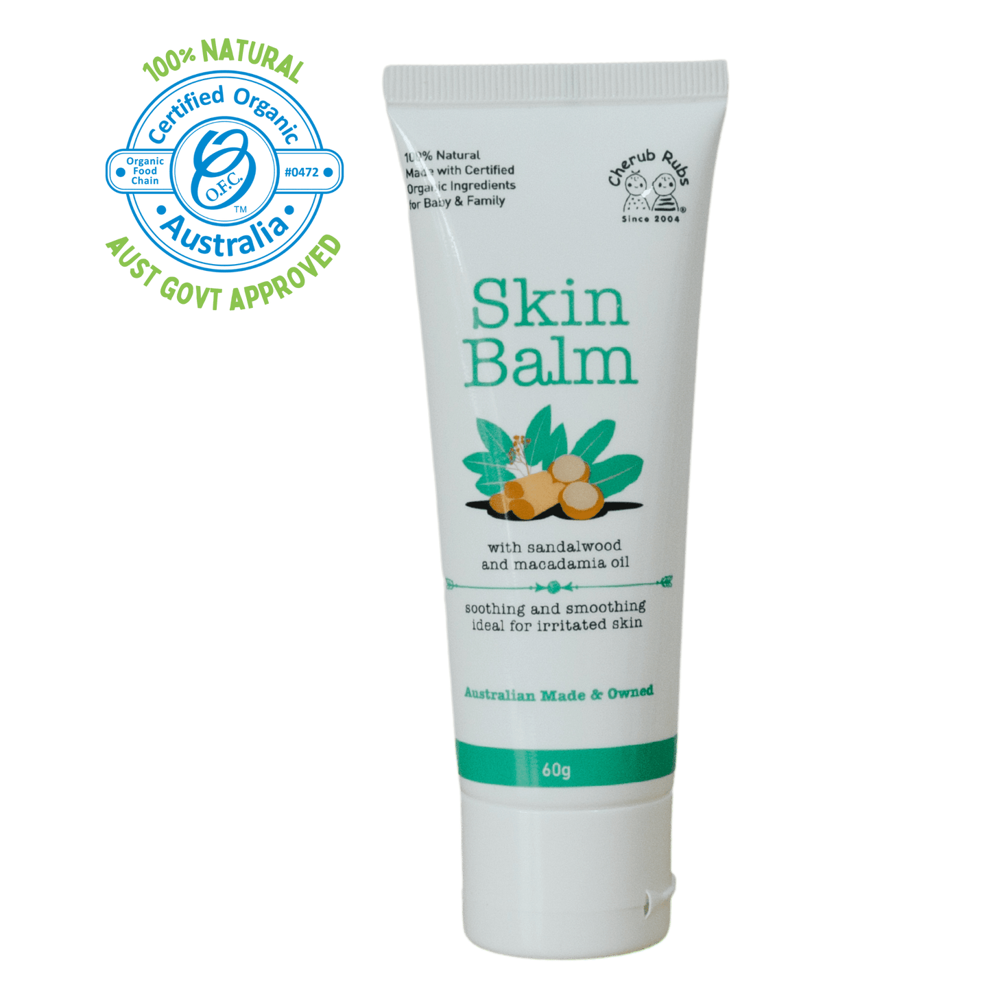 Skin Balm: Certified organic skincare for sensitive skin 60g