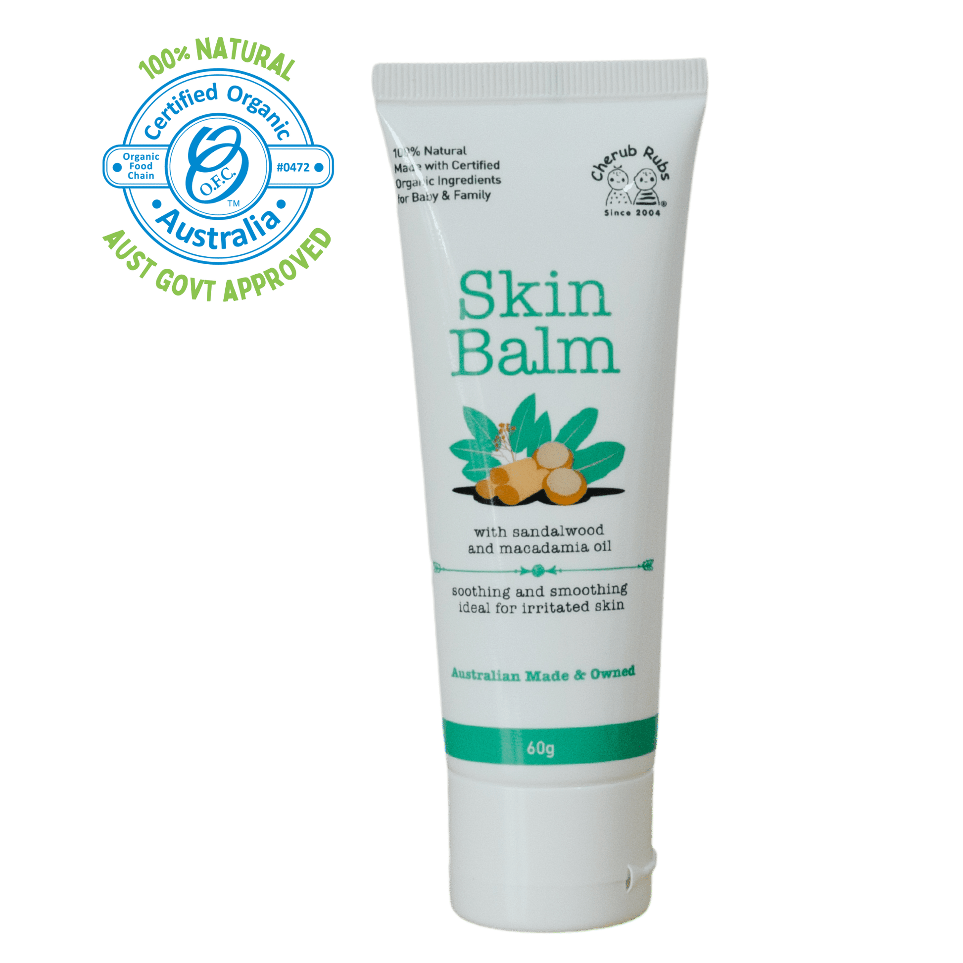 Skin Balm: Certified organic skincare for sensitive skin 60g