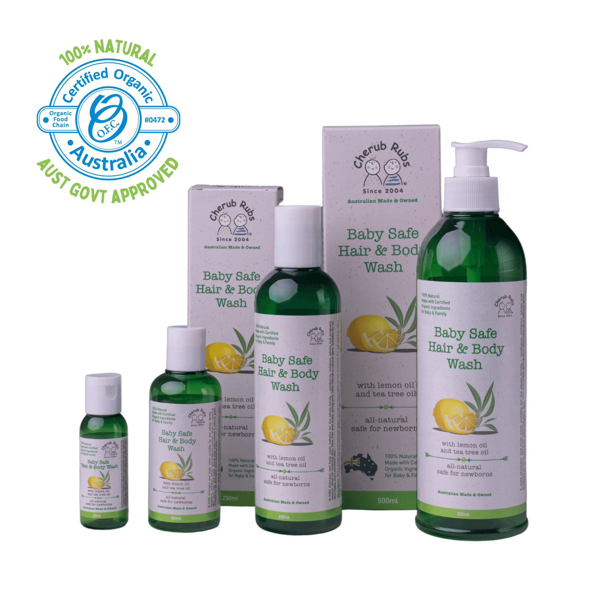 Skincare for sensitive skin Organic Baby Hair & Body Wash group