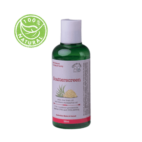 Scatterscreen 100ml. Organic Skincare For Baby & Family by Cherub Rubs.