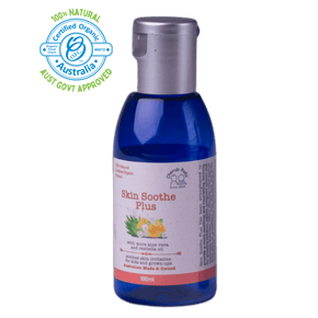 Skin Soothe Plus 100ml. A natural skincare range by Cherub Rubs.