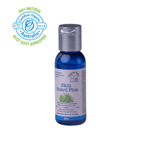 Skin Guard Plus 30ml, a natural skincare range help to keep away the mozzies.