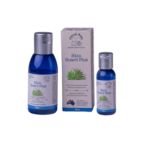 Skin Guard Plus, a natural skincare range help to keep away the mozzies.