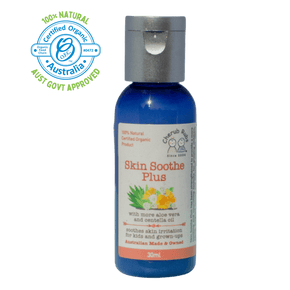 Skin Soothe Plus 30ml. A natural skincare range by Cherub Rubs.